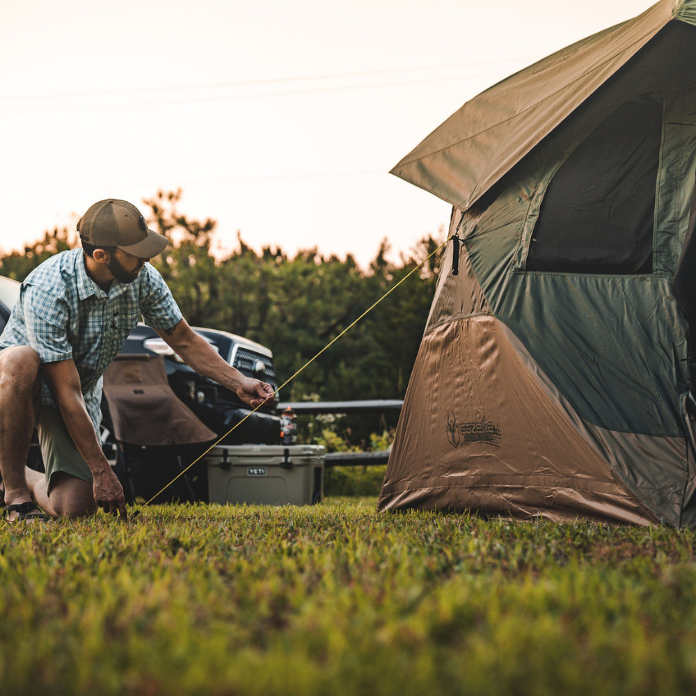 Gazelle T4 Overland Edition Tent - Alpine Green - Assembling