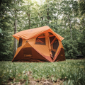 Gazelle T4 Overland Edition Tent - Sunset Orange & Sedona - Built