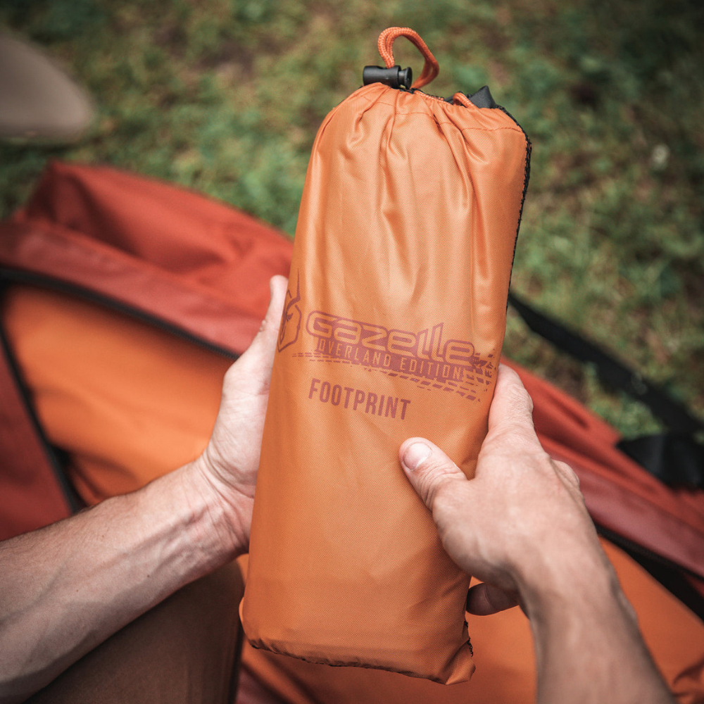 Gazelle T4 Overland Edition Tent - Sunset Orange & Sedona - Foot Print Bag