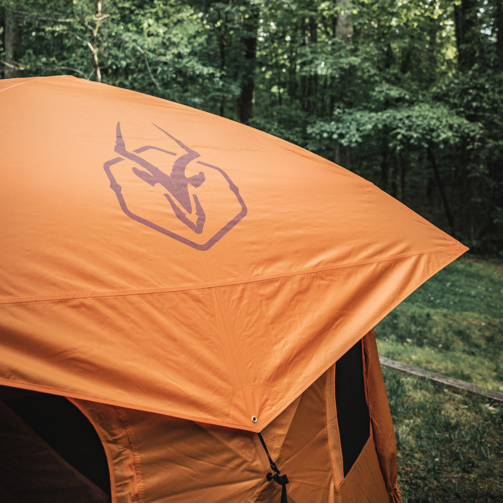 Gazelle T4 Overland Edition Tent - Sunset Orange & Sedona - Top