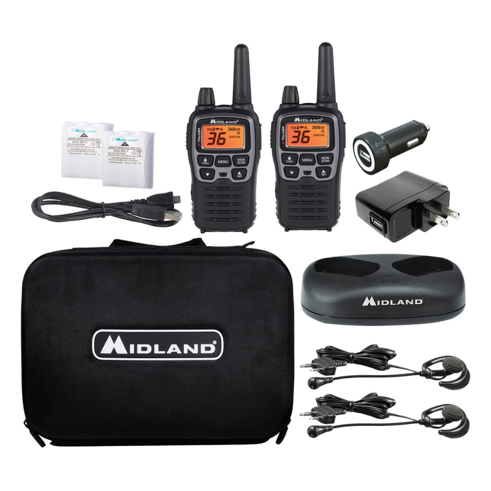 Midland（ミッドランド）　X-Talkerシリーズ　トランシーバー Midland Radio X-Talker Two-Way Radio Extreme Dual Bundle Pack